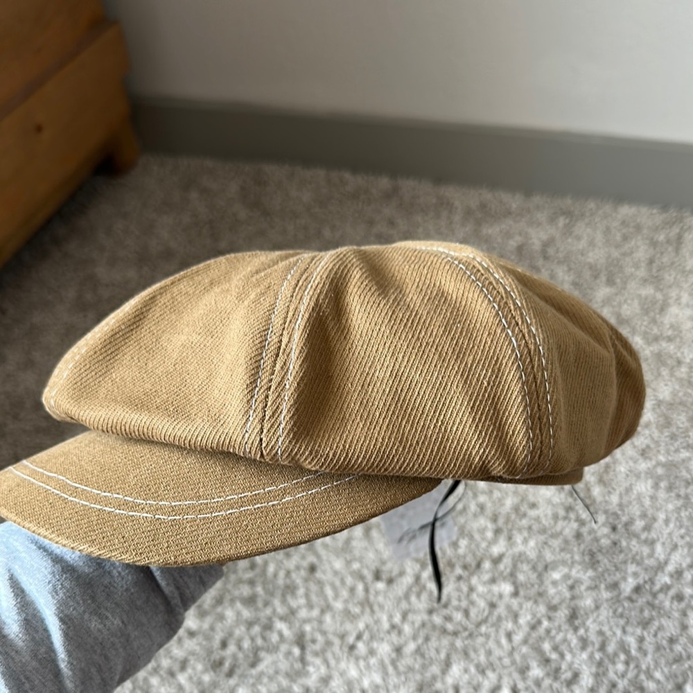 Free People Tan Cap